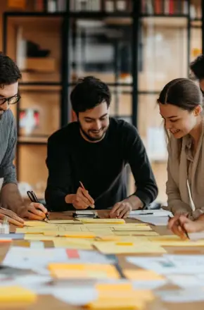 People working together